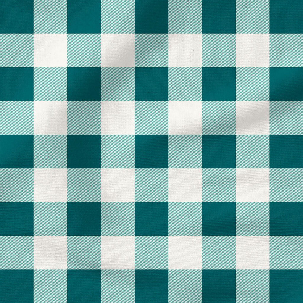 Plaid (Teal Cream) | Holiday