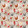 Chicken Floral (Pink) | Holiday