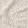 Burlap Candy Cane | Texture