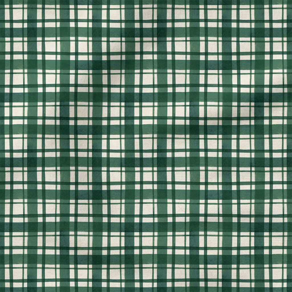 Burlap Plaid (Green) | Texture