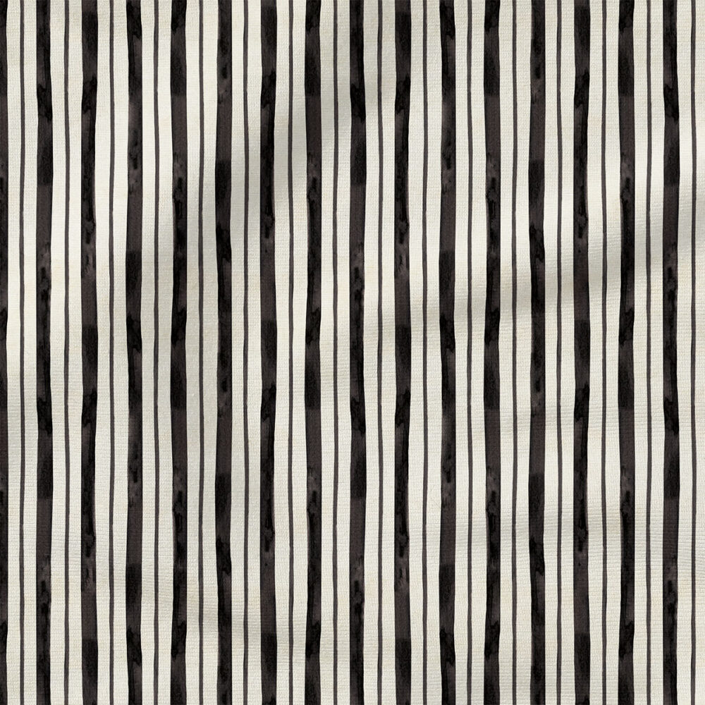 Burlap Stripe (Black) | Texture