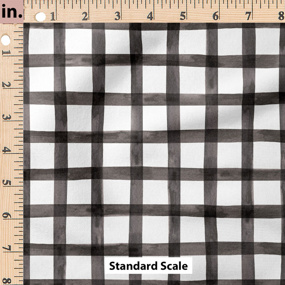 Ruler Scale for Buffalo Plaid by Cate and Rainn