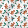 Gingerbread | Holiday Fabric Design | Cate and Rainn