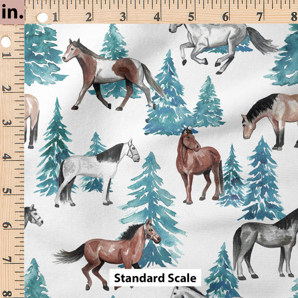 Ruler Scale for Horses (Trees) by Cate and Rainn