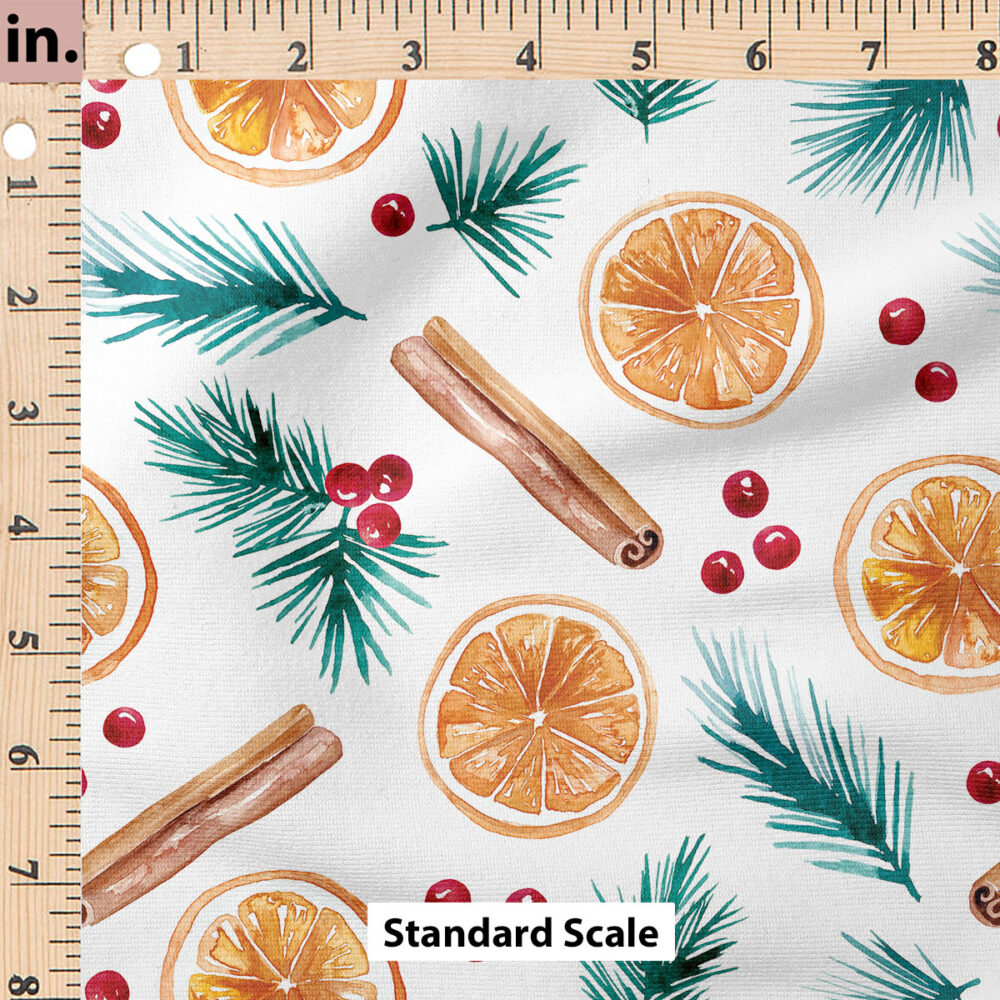 Ruler Scale for Oranges by Cate and Rainn