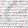 Merry Christmas | Holiday Fabric Design | Cate and Rainn