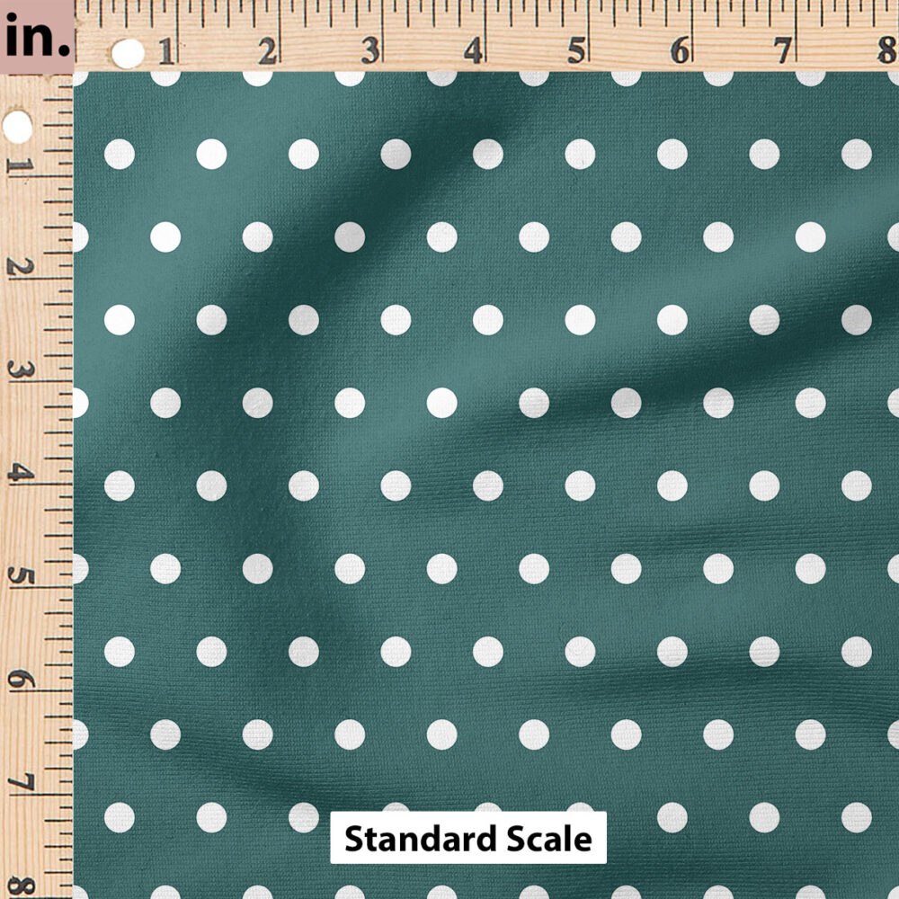 Ruler Scale for Polka Dot (Green) by Cate and Rainn