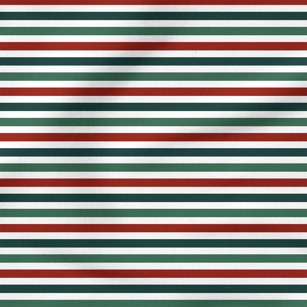 Stripe (Multi) | Holiday Fabric Design | Cate and Rainn