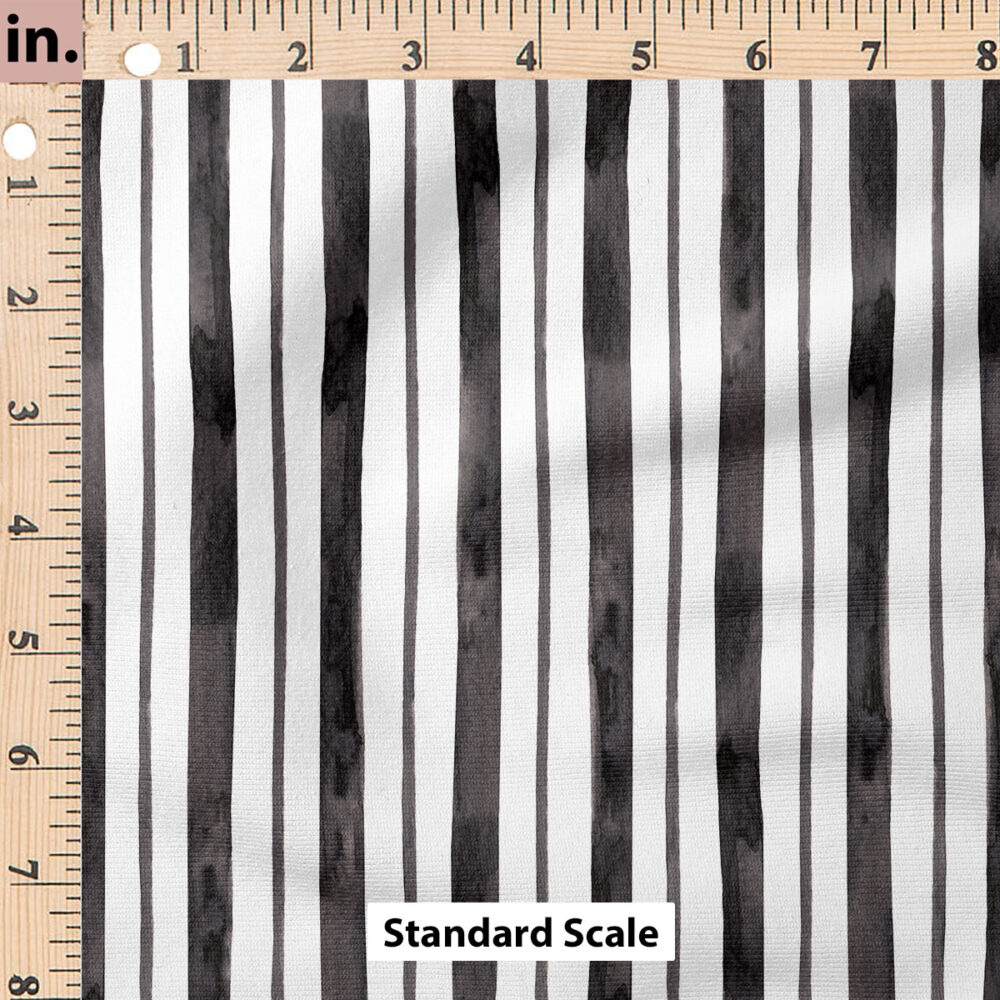 Ruler Scale for Stripe (Black White) by Cate and Rainn