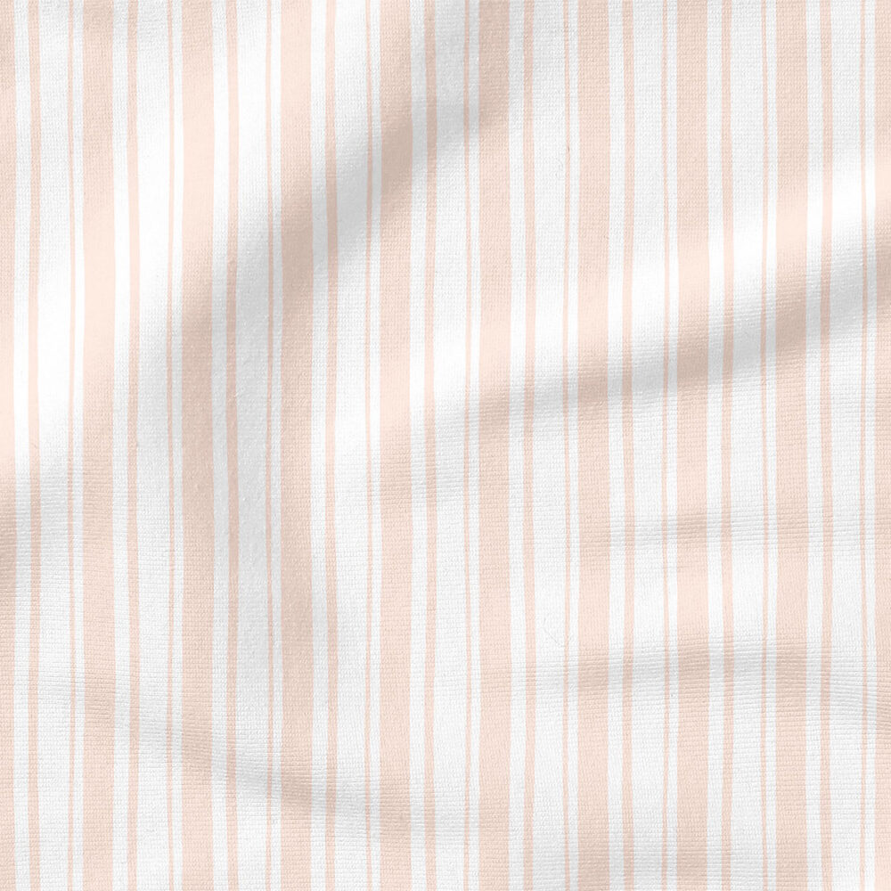 Stripes (Pink) | Holiday Fabric Design | Cate and Rainn