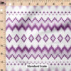 Ruler Scale for Fairisle (Purple) by Cate and Rainn