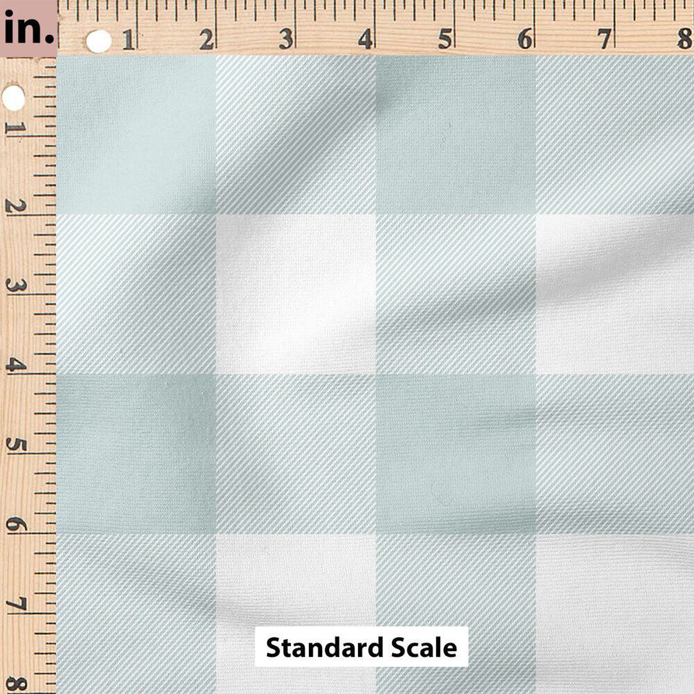 Ruler Scale for Plaid (Blue) by Cate and Rainn