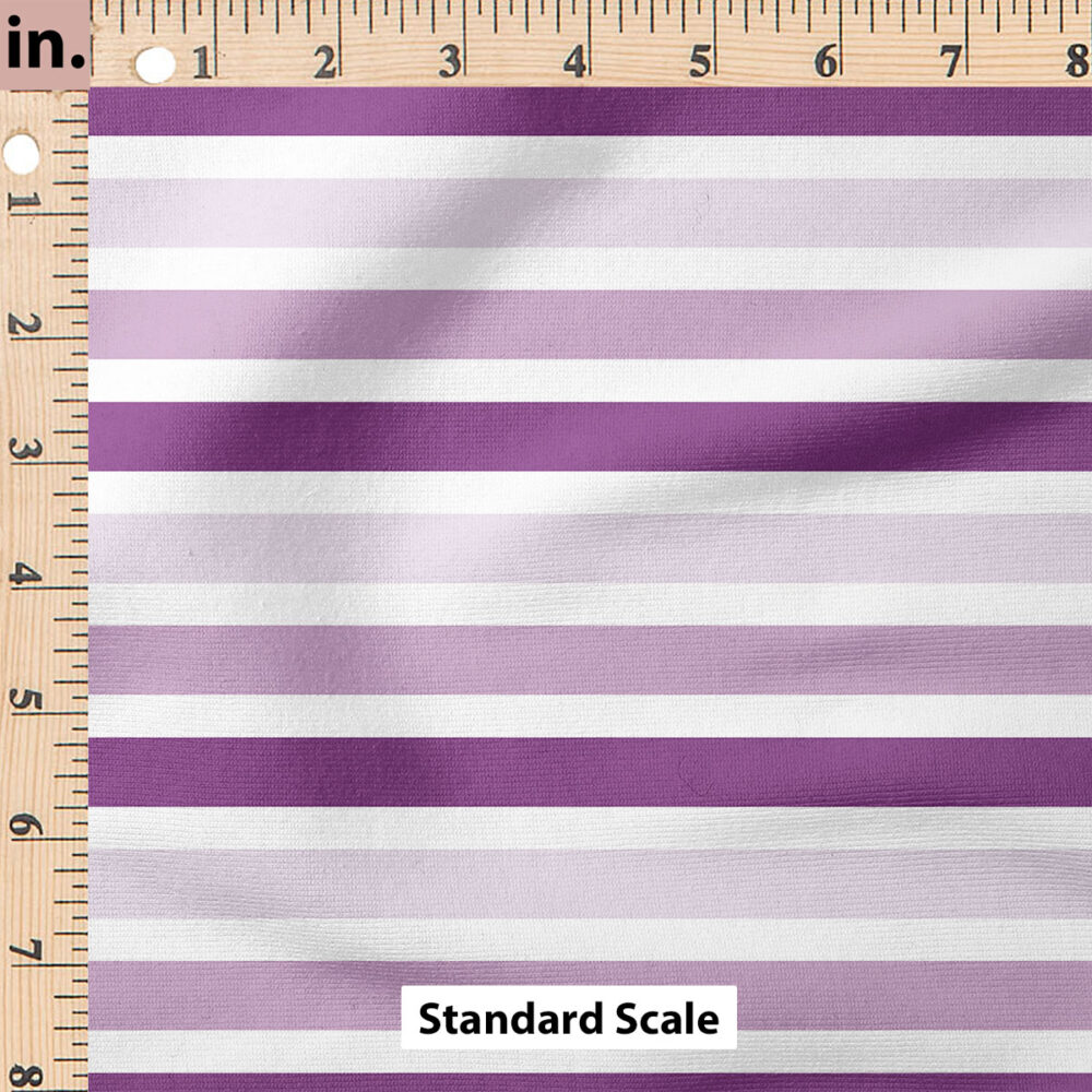 Ruler Scale for Stripe (Purple) by Cate and Rainn