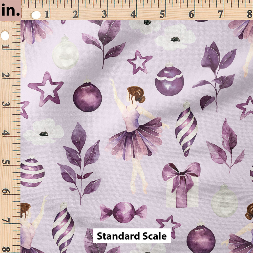 Ruler Scale for Sugar Plum Christmas (Light Purple) by Cate and Rainn