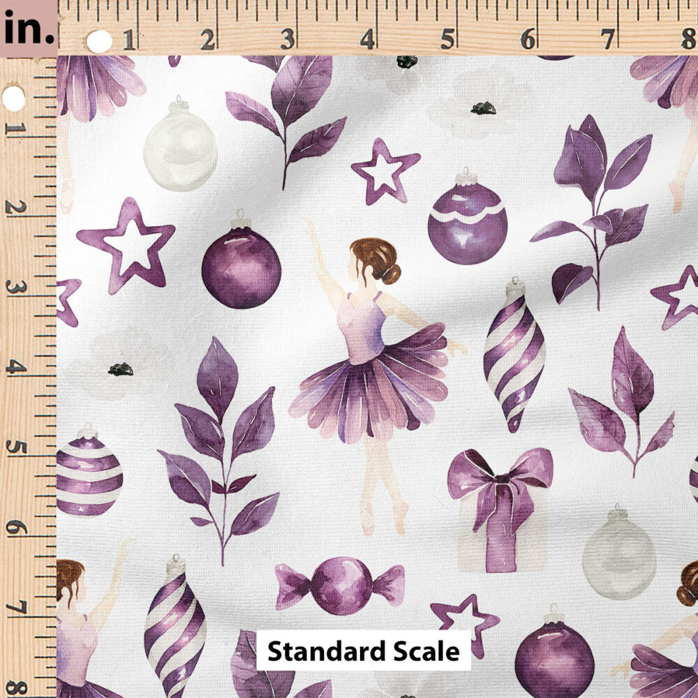 Ruler Scale for Sugar Plum Christmas (White) by Cate and Rainn