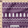 Ruler Scale for Sweater (Dark Purple White) by Cate and Rainn