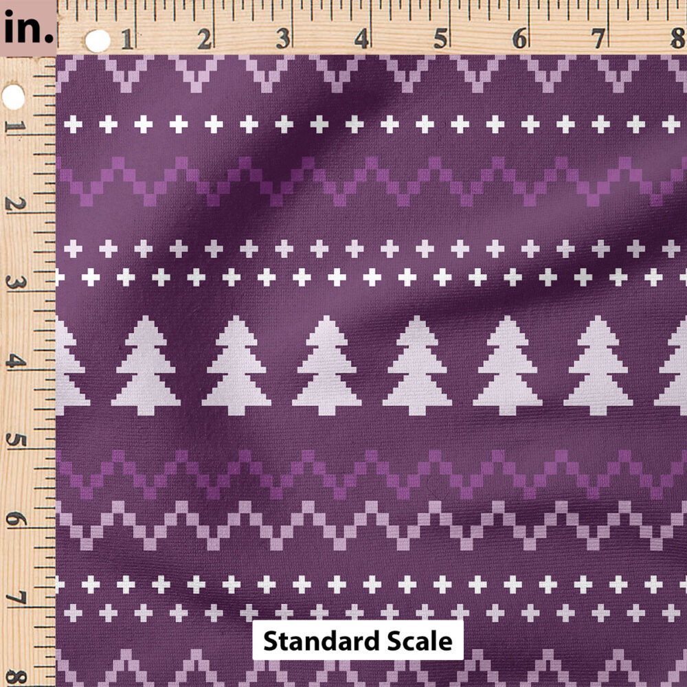 Ruler Scale for Sweater (Dark Purple) by Cate and Rainn