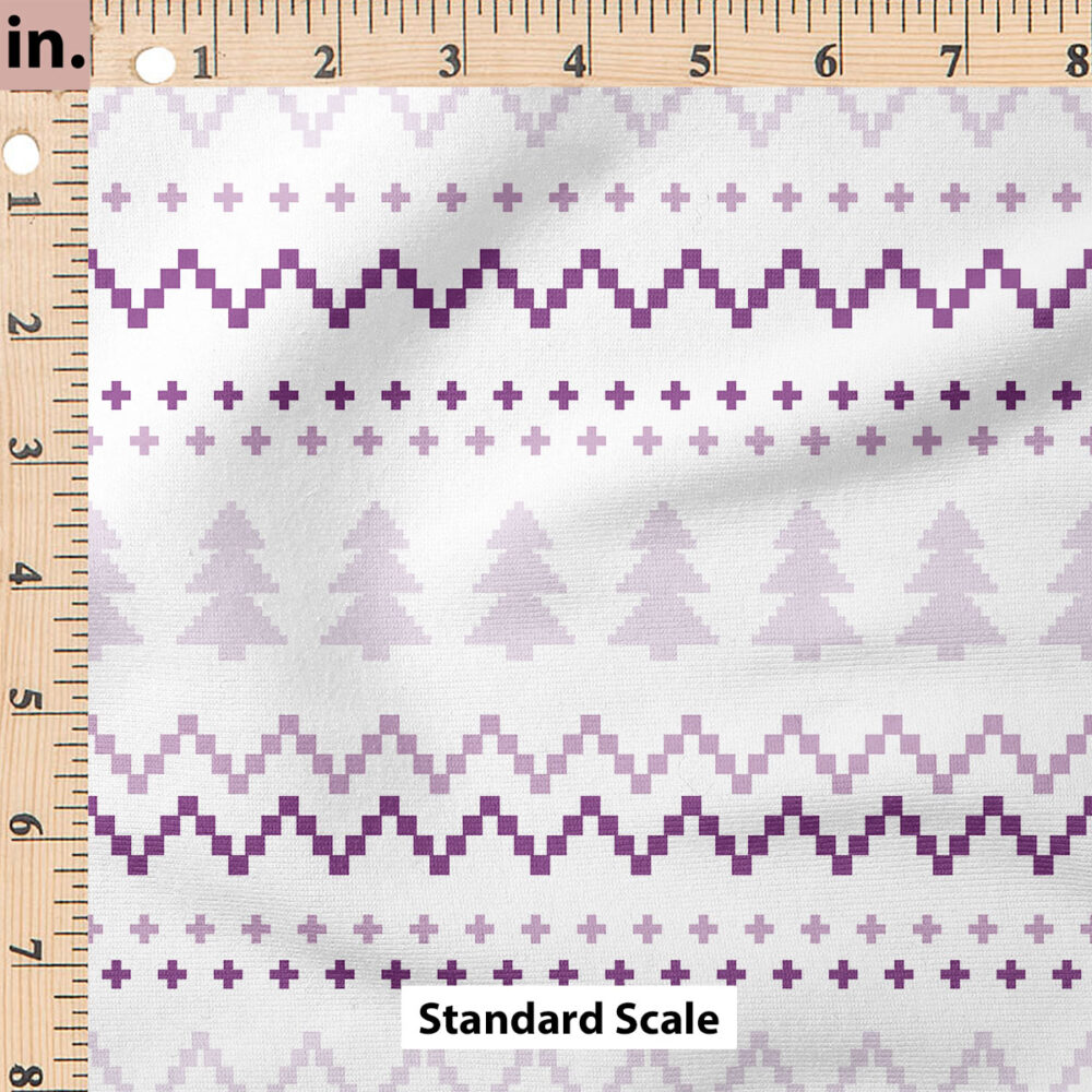 Ruler Scale for Sweater (Purples) by Cate and Rainn