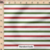 Ruler Scale for Christmas Stripes by Cate and Rainn