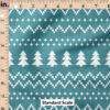 Ruler Scale for Christmas Sweater (Blue) by Cate and Rainn