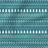 Christmas Sweater (Blue) | Stripes and Shapes Fabric Design | Cate and Rainn