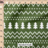 Ruler Scale for Christmas Sweater (Green) by Cate and Rainn