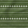 Christmas Sweater (Green) | Stripes and Shapes Fabric Design | Cate and Rainn