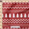 Ruler Scale for Christmas Sweater (Red) by Cate and Rainn