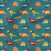 Christmas Winter Dinos (Dark Blue Multicolor) | Winter