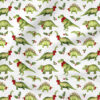 Christmas Winter Dinos (Green and White) | Christmas