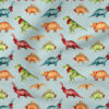 Christmas Winter Dinos (Light Blue Multicolor) | Winter