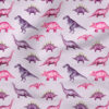 Dinos (Light Purple) | Animals Fabric Design | Cate and Rainn