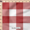 Ruler Scale for Plaid (Red) by Cate and Rainn