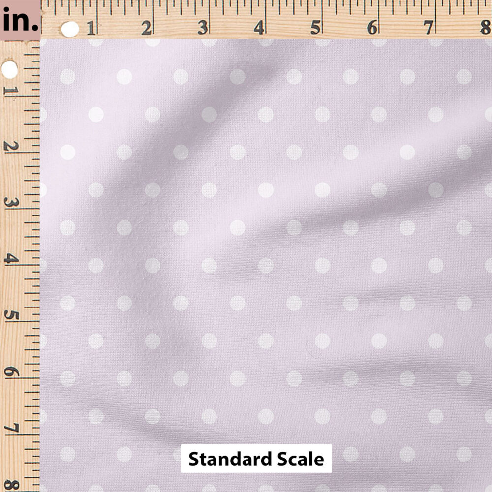 Ruler Scale for Polka Dots (Light Purple) by Cate and Rainn