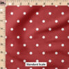 Ruler Scale for Polka Dots (Red) by Cate and Rainn