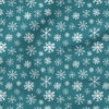 Snowflakes (Blue) | Winter Fabric Design | Cate and Rainn