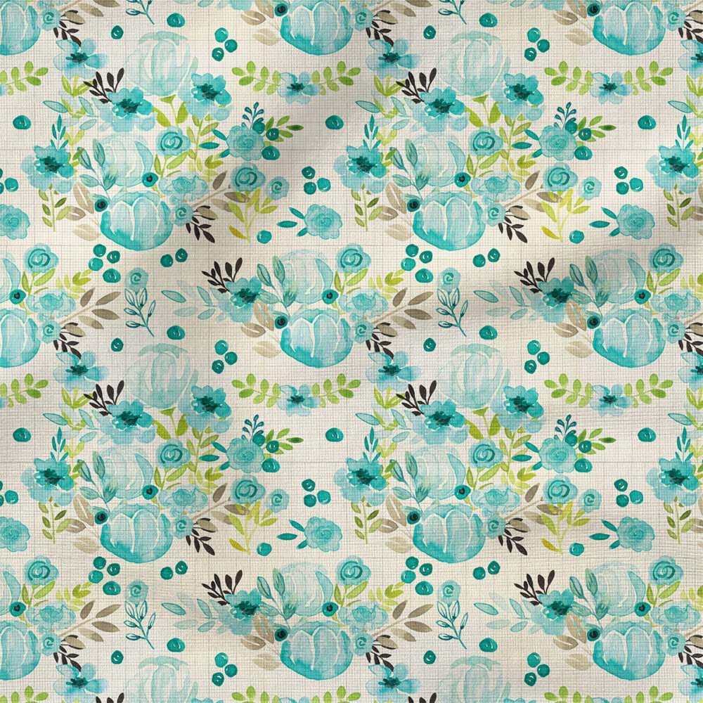 Floral | Botanical Fabric Design | Cate and Rainn