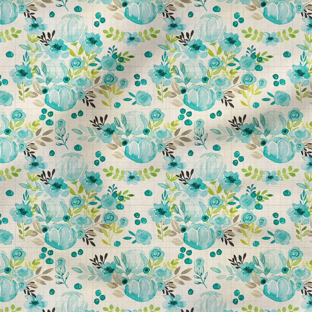 Floral | Botanical Fabric Design | Cate and Rainn