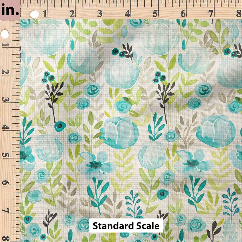 Ruler Scale for Peonies by Cate and Rainn