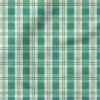 Plaid (Teal) | Stripes and Shapes Fabric Design | Cate and Rainn