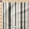 Ruler Scale for Stripe (Black and White) by Cate and Rainn