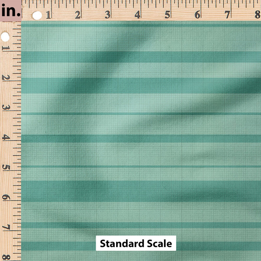 Ruler Scale for Stripe (Teal) by Cate and Rainn