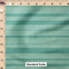 Ruler Scale for Stripe (Teal) by Cate and Rainn