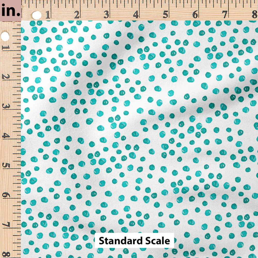 Ruler Scale for Dots (Teal) by Cate and Rainn