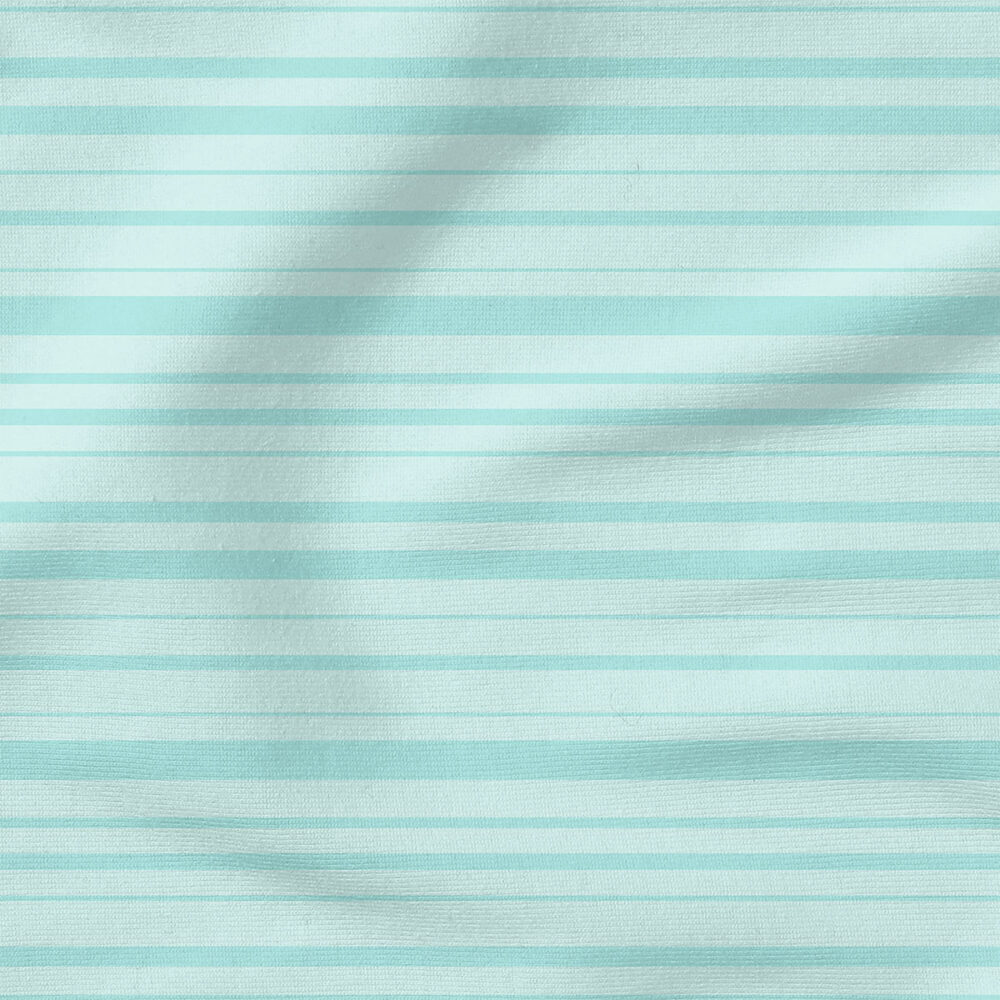 Stripe (Blue) | Stripes and Shapes Fabric Design | Cate and Rainn