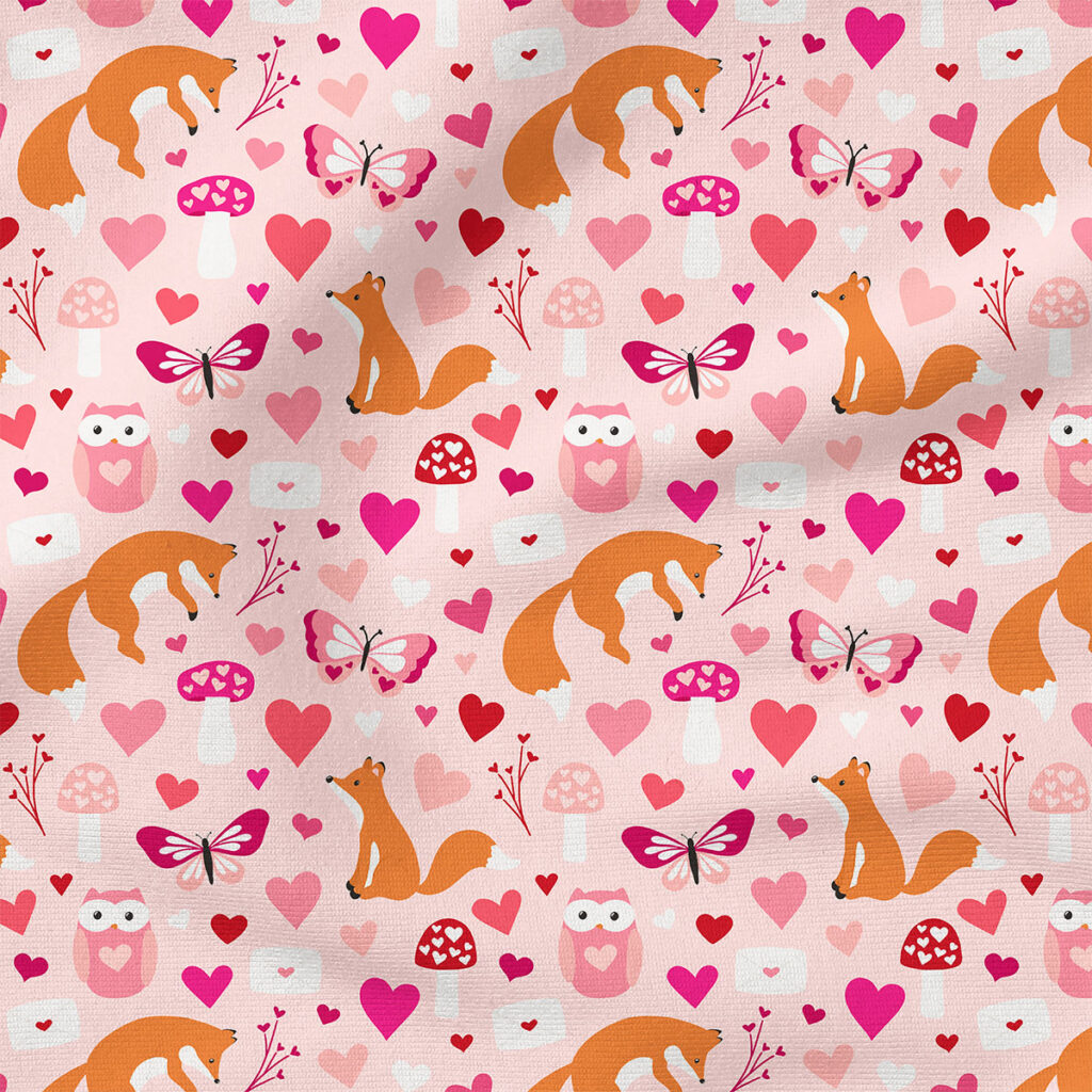 Foxes (Pink) | Valentine's Day