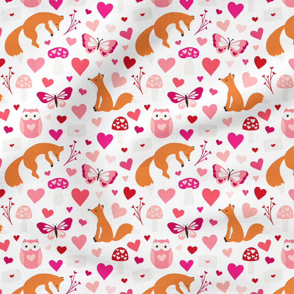 Foxes (White) | Valentine's Day