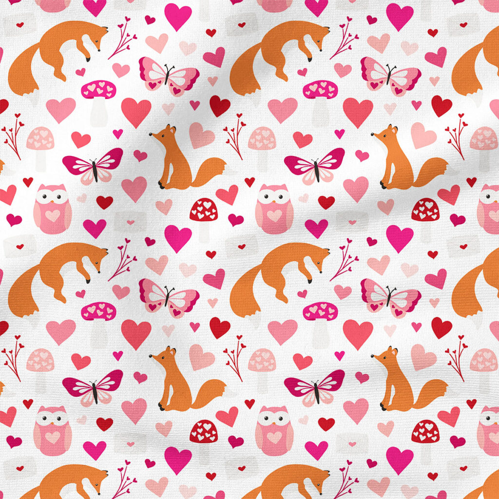 Foxes (White) | Valentine's Day