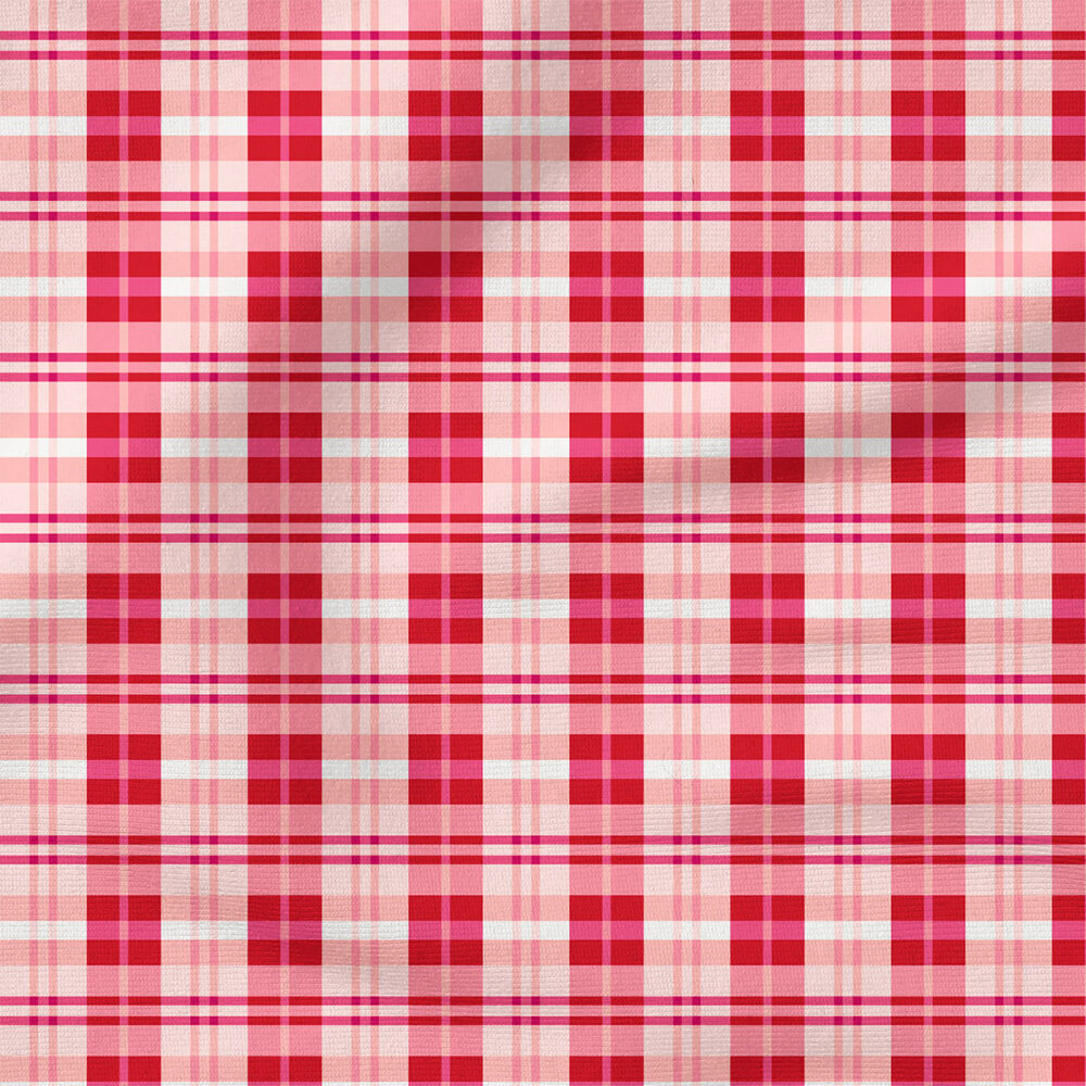 Plaid (Pink and Red) | Valentine's Day