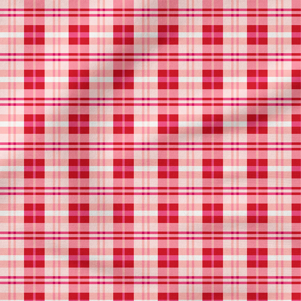 Plaid (Pink and Red) | Valentine's Day